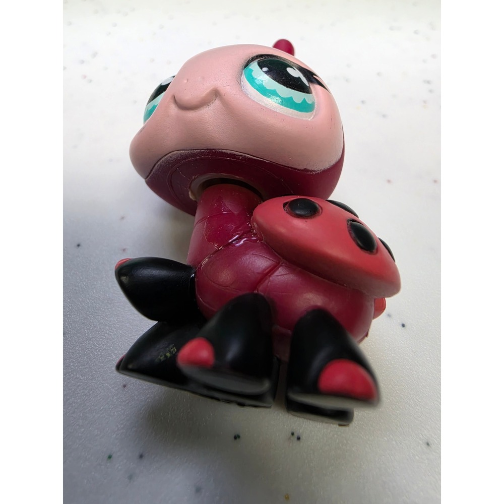 LPS Littlest Pet Shop Ladybug #629 Red and Black Collectable Figure Bug - Picture 10 of 12